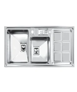 سینک ظرفشویی استیل اخوان مدل 318