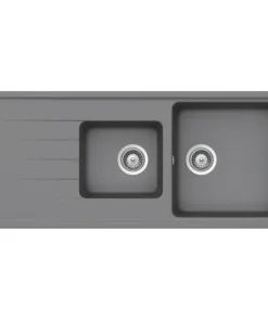 سینک ظرفشویی گرانیتی خاکستری شاک مدل المنت Element) D200)