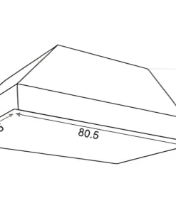 شماتیک هود توکار دکا مدل SCALA